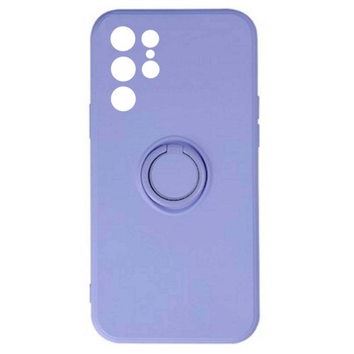 Θήκη Finger Grip με Βάση Στήριξης Δαχτυλίδι για Samsung Galaxy S23 Ultra - Μωβ