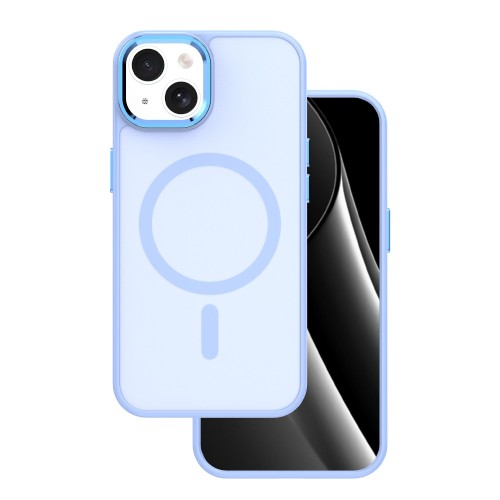 Θήκη Frozen Mag με Magsafe για iPhone 13 - Γαλάζιο