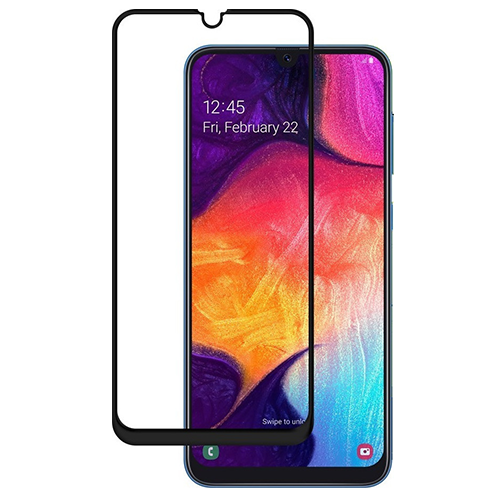 Tempered Glass FULL GLUE για Samsung Galaxy A05 / A05s - Μαύρο Πλαίσιο