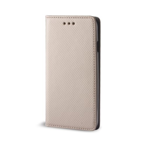 Υφασμάτινη Μαγνητική Θήκη Book Style για Xiaomi Redmi Note 14 5G - Χρυσό
