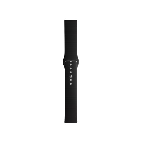 Hoco WH11 Universal Λουράκι Σιλικόνης για Ρολόι Smartwatch 20mm - Μαύρο
