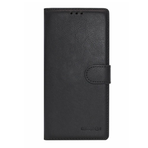 Θήκη GREEN ON Book Style με Λουράκι για Samsung Galaxy A71 - Μαύρο