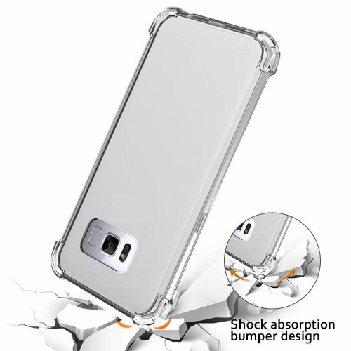Θήκη TPU Σιλικόνης GREEN ON με Ενισχυμένες Γωνίες για iPhone X / Xs - Διάφανη