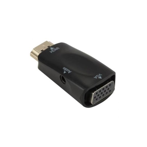 Αντάπτορας HDMI σε VGA με USB Power και Audio - Μαύρο