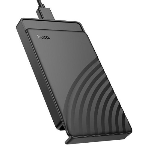Hoco Θήκη για Σκληρό Δίσκο HB46 SATA HARD 2.5 Ιντσών USB 3.0 με Καλώδιο Micro Usb - Μαύρο
