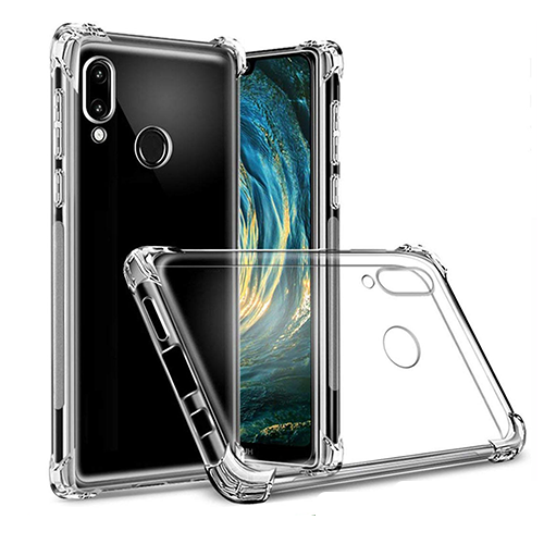 Θήκη TPU Σιλικόνης με Ενισχυμένες Γωνίες για P Smart 2020 - Διάφανη