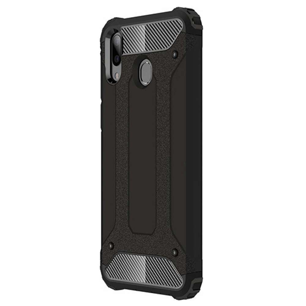 Θήκη Hard Cover Defender για Galaxy M30 - Μαύρη