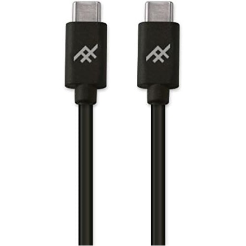 Υφασμάτινο Καλώδιο IFROGZ USB Type C σε USB Type C  PD 3A 1M - Μαύρο