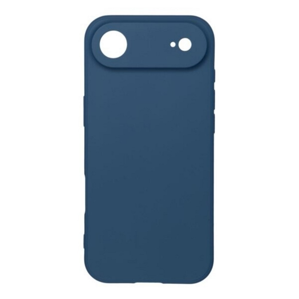 Θήκη TPU Σιλικόνης με Υφασμάτινη Επένδυση για iPhone Air - Σκούρο Μπλε