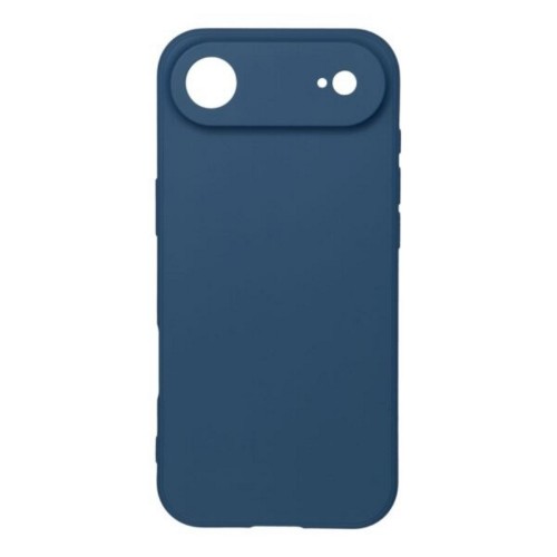 Θήκη TPU Σιλικόνης με Υφασμάτινη Επένδυση για iPhone Air - Σκούρο Μπλε