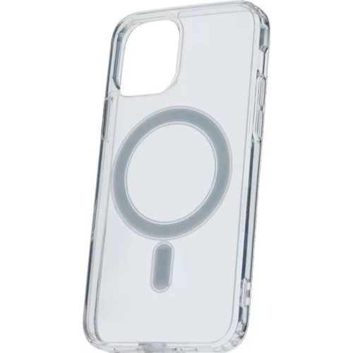 Θήκη TPU Σιλικόνης 1.5mm με Ενισχυμένες Γωνίες και MagSafe για iPhone 12 Mini - Διάφανο