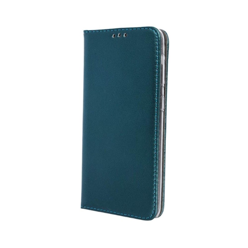 Μαγνητική Θήκη Δερματίνης Book Style για iPhone 16e / 17e - Σκούρο Πράσινο