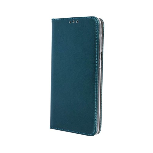 Μαγνητική Θήκη Δερματίνης Book Style για iPhone 16e / 17e - Σκούρο Πράσινο