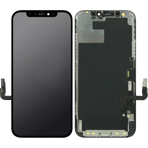 Οθόνη LCD TFT IN-CELL με Μηχανισμό Αφής για iPhone 12 / 12 Pro - Μαύρη