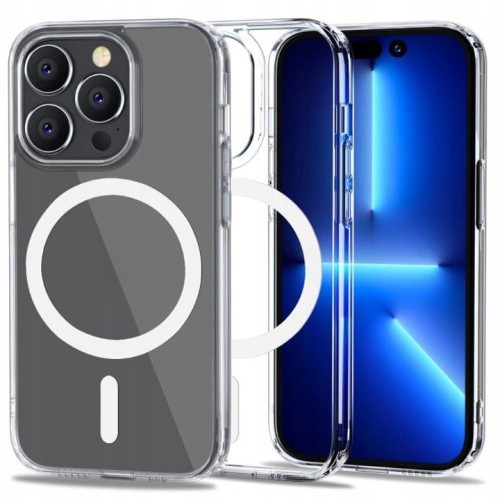 Θήκη TPU Σιλικόνης με Magsafe για iPhone 14 Pro Max - Διάφανο