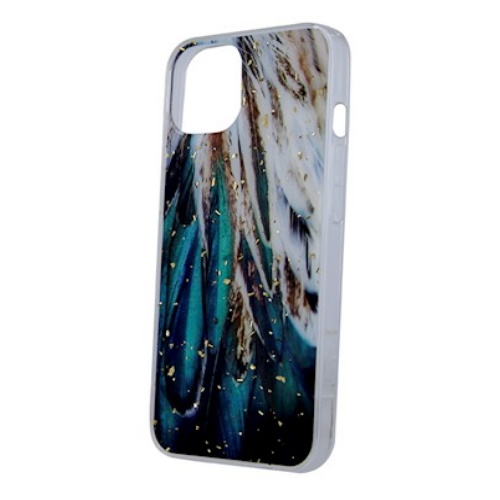 Θήκη TPU Σιλικόνης για iPhone 13 Pro - Μπλε Φτερά