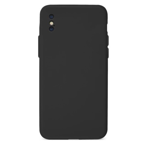 Θήκη TPU Σιλικόνης για iPhone X / XS - Ματ Μαύρη