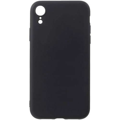 Θήκη TPU Σιλικόνης για iPhone XR - Ματ Μαύρη