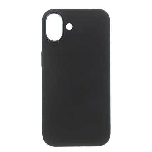 Σκληρή Θήκη Satin για iPhone 16 Plus - Μαύρο