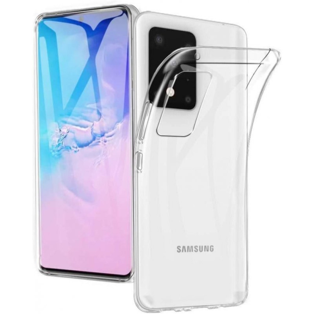 Θήκη TPU Σιλικόνης 1.8mm  για Galaxy S20 Ultra - Διάφανη