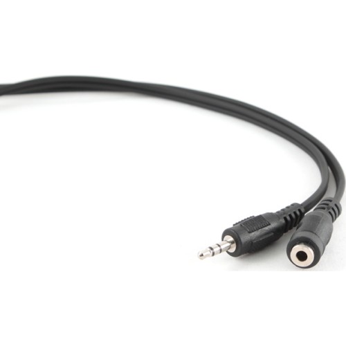 Cablexpert Καλώδιο Προέκτασης Ήχου 3.5mm Jack Αρσενικό σε Θηλυκό 1.5 Μέτρο CCA-423 - Μαύρο