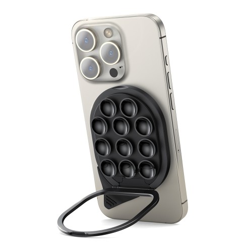 Joyroom Βάση Στήριξης Κινητού Συμβατή με Magsafe με Βεντούζες Σιλικόνης - Μαύρη