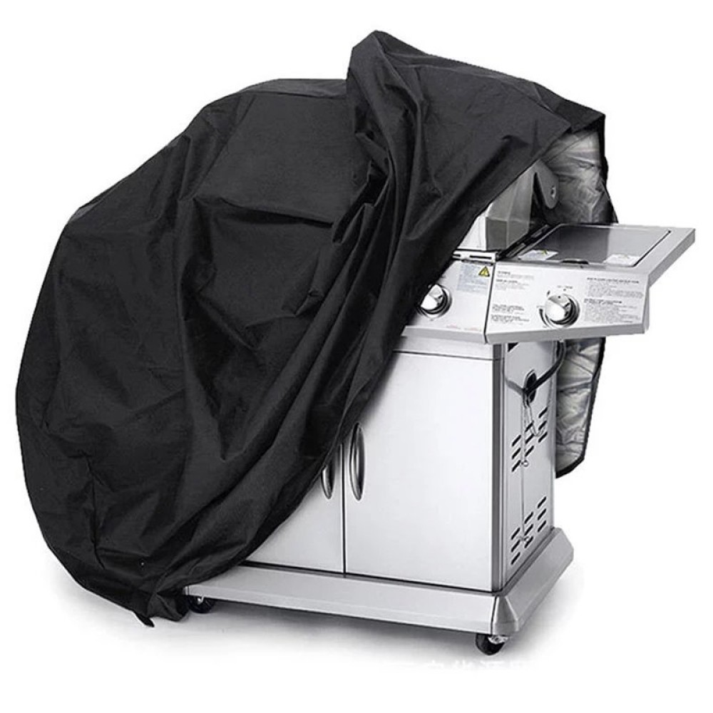 Αδιάβροχο Κάλυμμα Μπάρμπεκιου BBQ Grill 190cm x 71cm x 117cm - Μαύρο