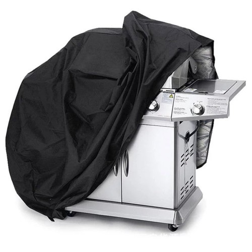 Αδιάβροχο Κάλυμμα Μπάρμπεκιου BBQ Grill 190cm x 71cm x 117cm - Μαύρο