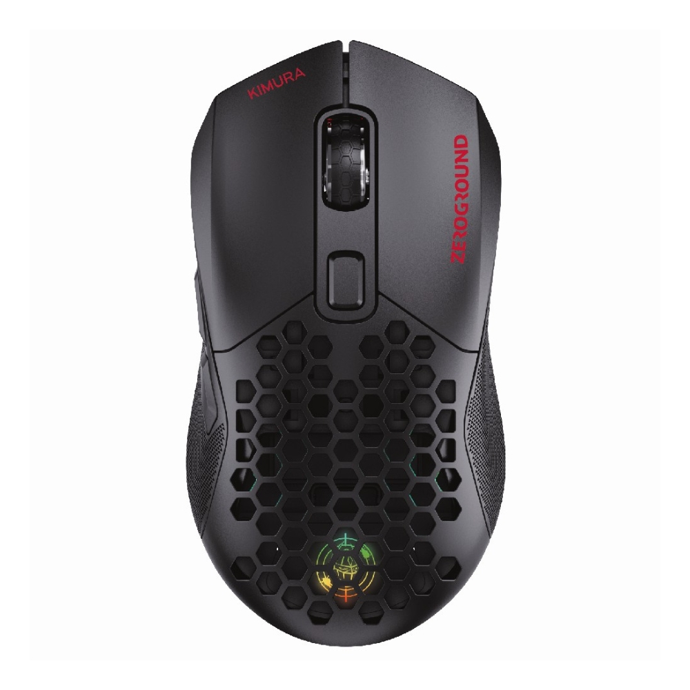 Gaming Zeroground Ασύρματο / Ενσύρματο Ποντίκι 2.4GHz/BT/USB MS-4600WG KIMURA v4.0 - Μαύρο