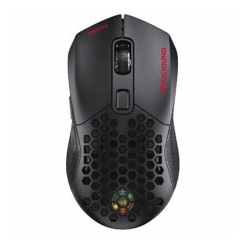 Gaming Zeroground Ασύρματο / Ενσύρματο Ποντίκι 2.4GHz/BT/USB MS-4600WG KIMURA v4.0 - Μαύρο