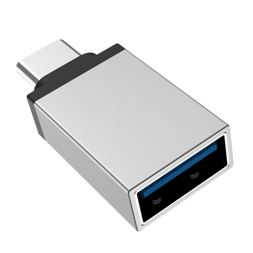 Lamtech Μετατροπέας USB-A (Θηλυκό) σε Type-C (Αρσενικό) 5GBPS OTG USB 3.0 - Γκρι