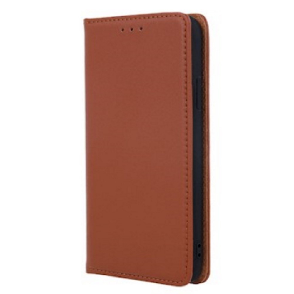 Δερμάτινη Θήκη Book Style για iPhone 13 Pro - Καφέ