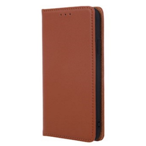 Δερμάτινη Θήκη Book Style για iPhone 13 Pro - Καφέ