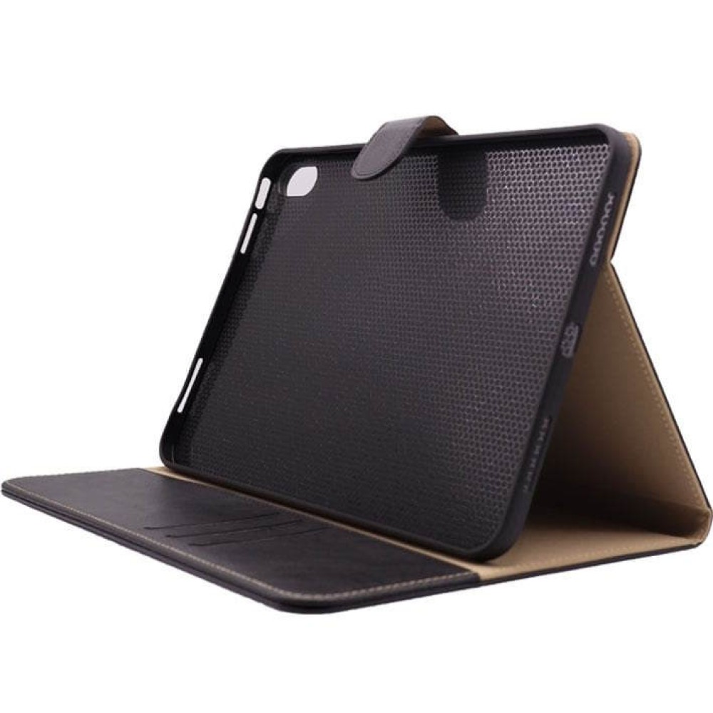 Θήκη Book Style με λουράκι για Galaxy Tab S9 Plus / S9 FE Plus / X810 - Μαύρη