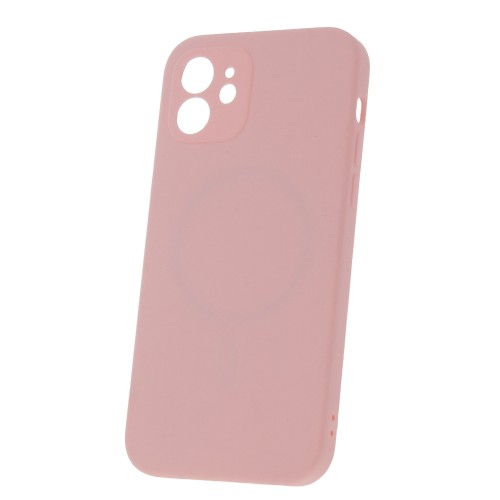 Θήκη TPU Σιλικόνης Mag Invisible για iPhone 12 - Ροζ