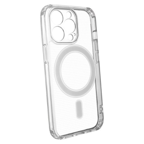 Θήκη TPU Σιλικόνης 1.5mm με Ενισχυμένες Γωνίες και MagSafe για iPhone 12 Pro Max - Διάφανο