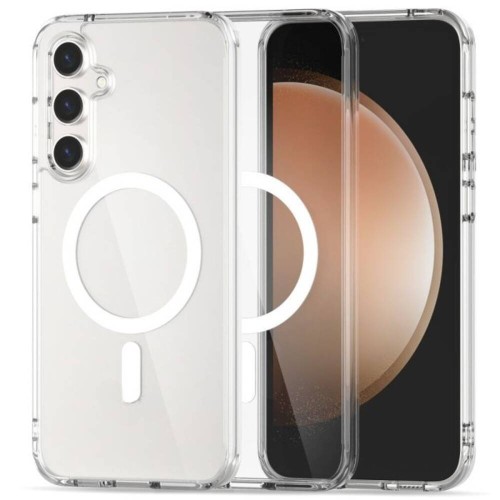 Θήκη TPU Σιλικόνης 1.5mm με Ενισχυμένες Γωνίες και MagSafe για Samsung Galaxy A16 - Διάφανο