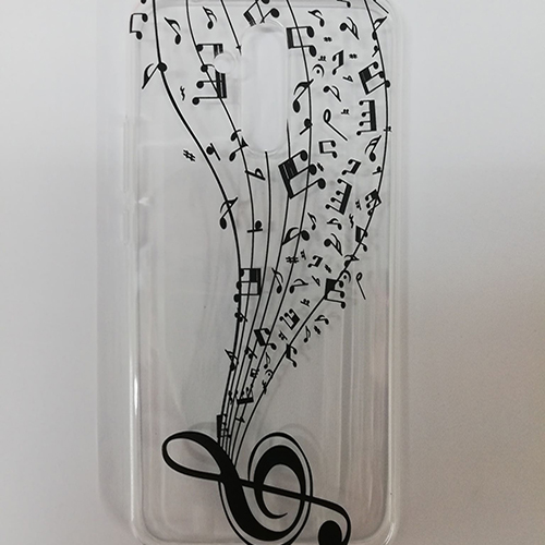 Θήκη TPU Σιλικόνης Ultra Trendy Music για Huawei Mate 20 Lite - Διάφανη