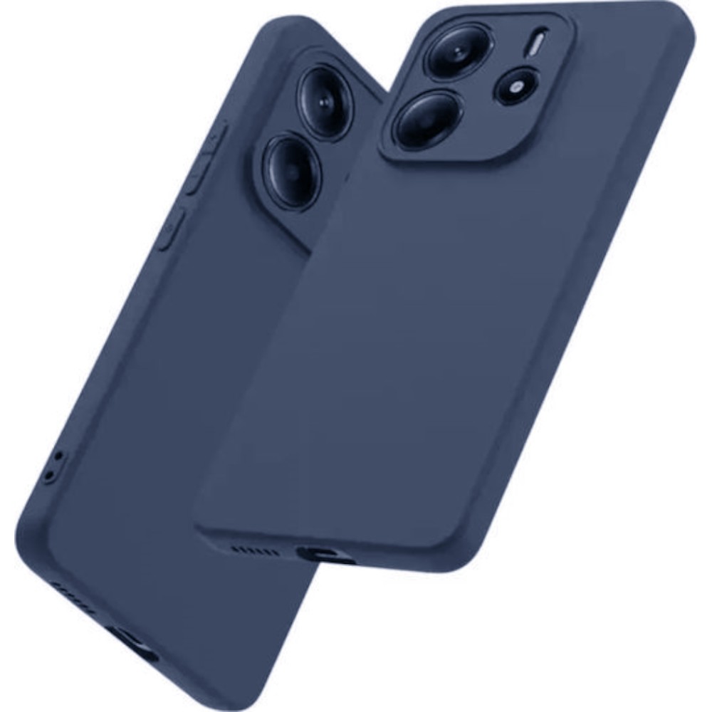 Θήκη TPU Σιλικόνης για Xiaomi Redmi Note 14 5G - Σκούρο Μπλε