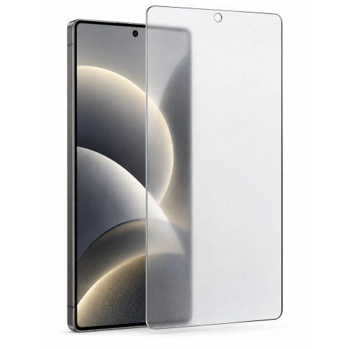 Matte FULL Tempered Glass / Τζαμάκι Προστασίας για Samsung Galaxy S24 / Λειτουργεί το Δακτυλικό Αποτύπωμα - Διάφανο Ματ