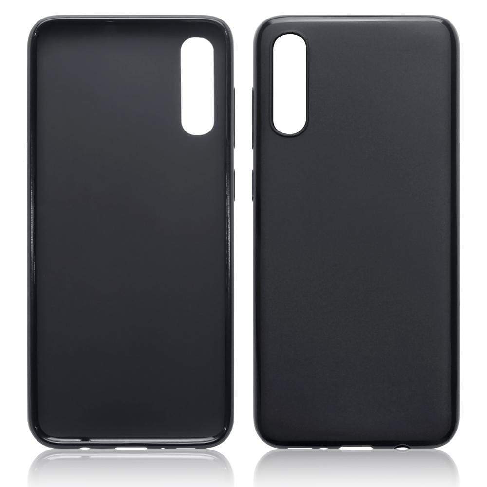 Θήκη TPU Σιλικόνης για Galaxy A70 - Μαύρη Ματ