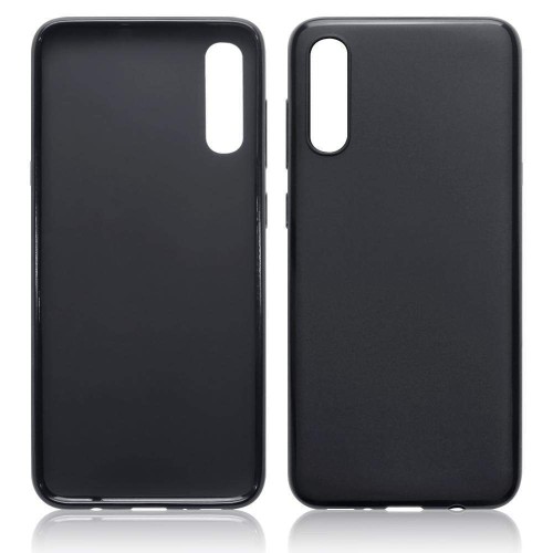 Θήκη TPU Σιλικόνης για Galaxy A70 - Μαύρη Ματ