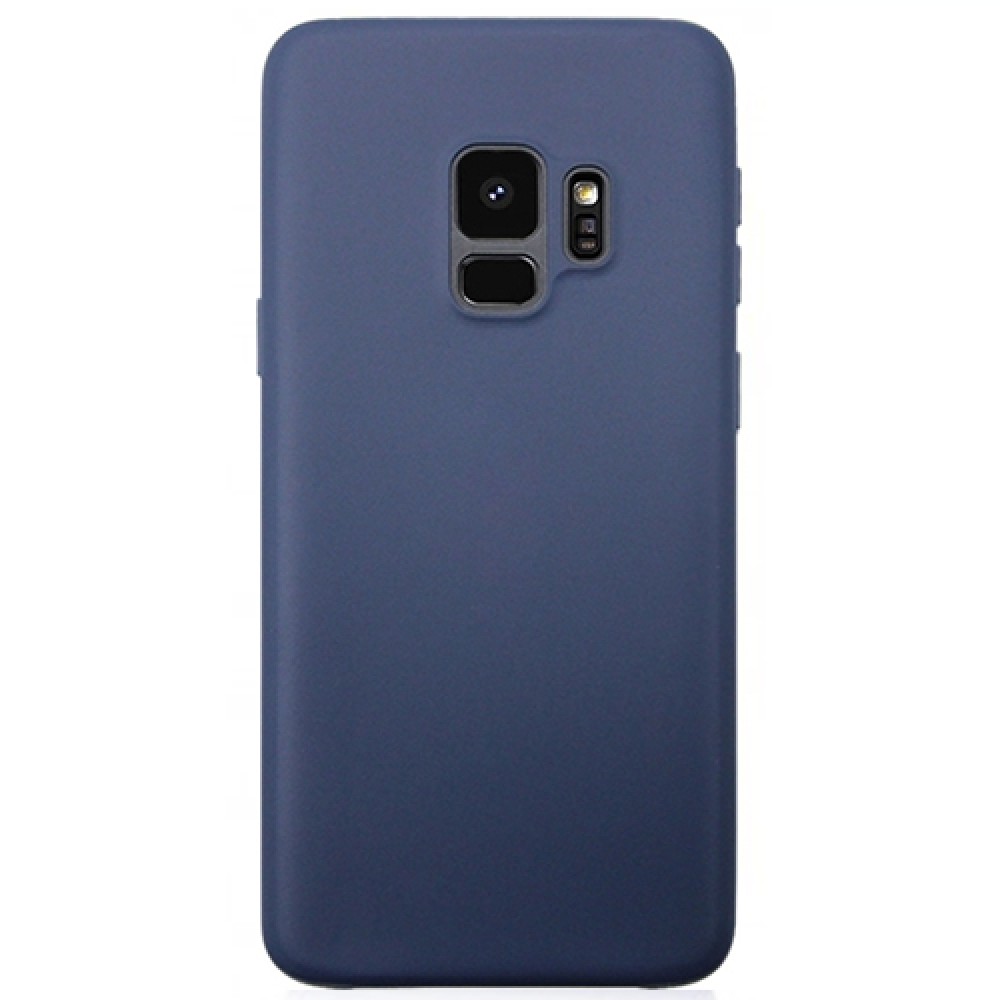 Θήκη TPU Σιλικόνης για Galaxy S9 - Ματ Σκούρο Μπλε