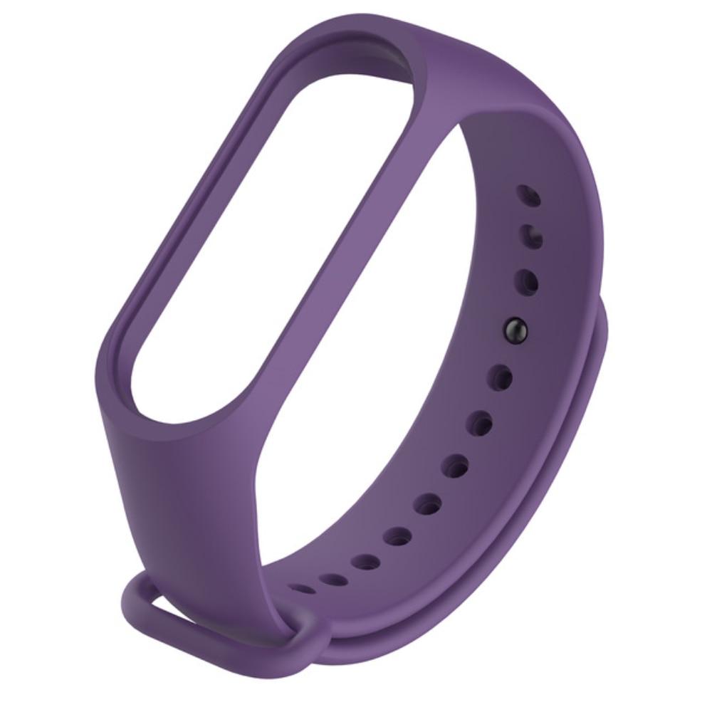 Devia Λουράκι Σιλικόνης για Xiaomi Mi Band 3 / 4 - Μωβ