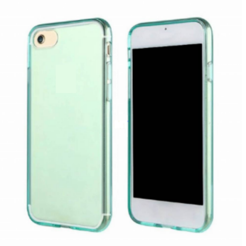 Θήκη TPU Σιλικόνης MSD για iPhone XS Max - Διάφανο Γαλάζιο