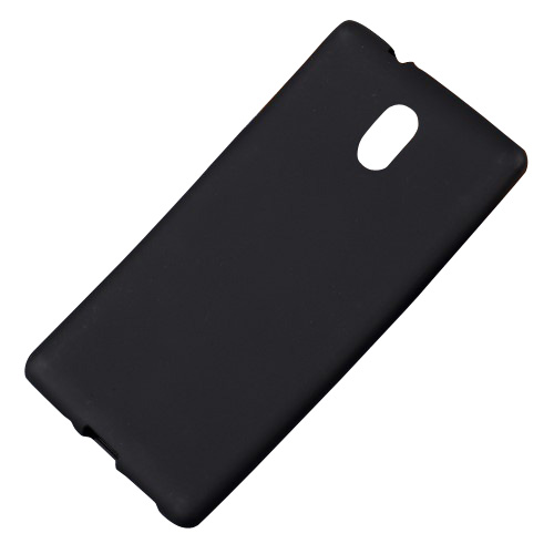 Θήκη TPU Σιλικόνης Ultra Thin για Nokia 3 - Ματ Μαύρη