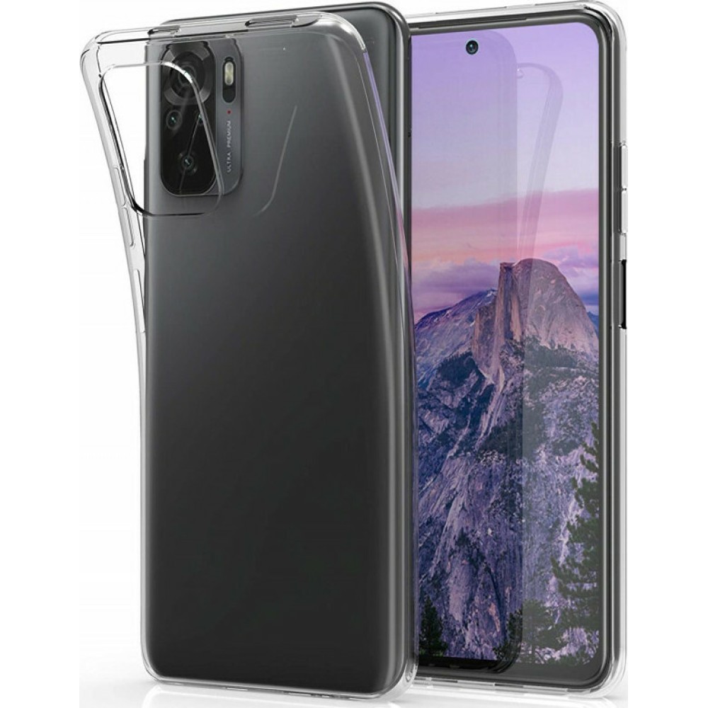 Θήκη TPU Σιλικόνης 1 mm για Xiaomi Redmi Note 10 4G / Note 10s - Διάφανο