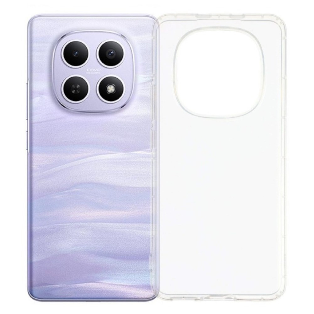 Θήκη TPU Σιλικόνης 1mm για Xiaomi Redmi Note 15 Pro 4G - Διάφανη