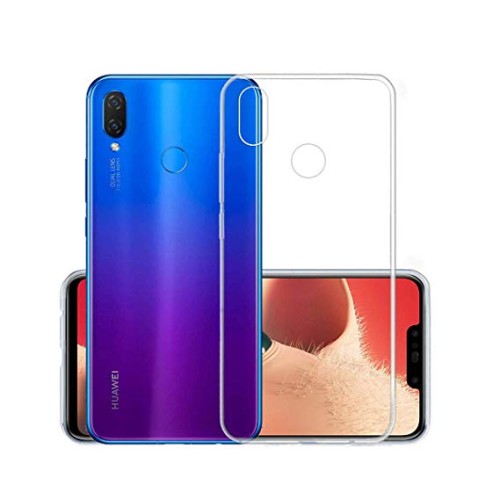 Θήκη TPU Σιλικόνης για Huawei P Smart Plus - Διάφανη