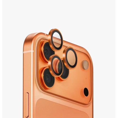 Sunix Tempered Glass / Προστατευτικά Τζαμάκια Κάμερας για iPhone 17 Pro / 17 Pro Max - Πορτοκαλί